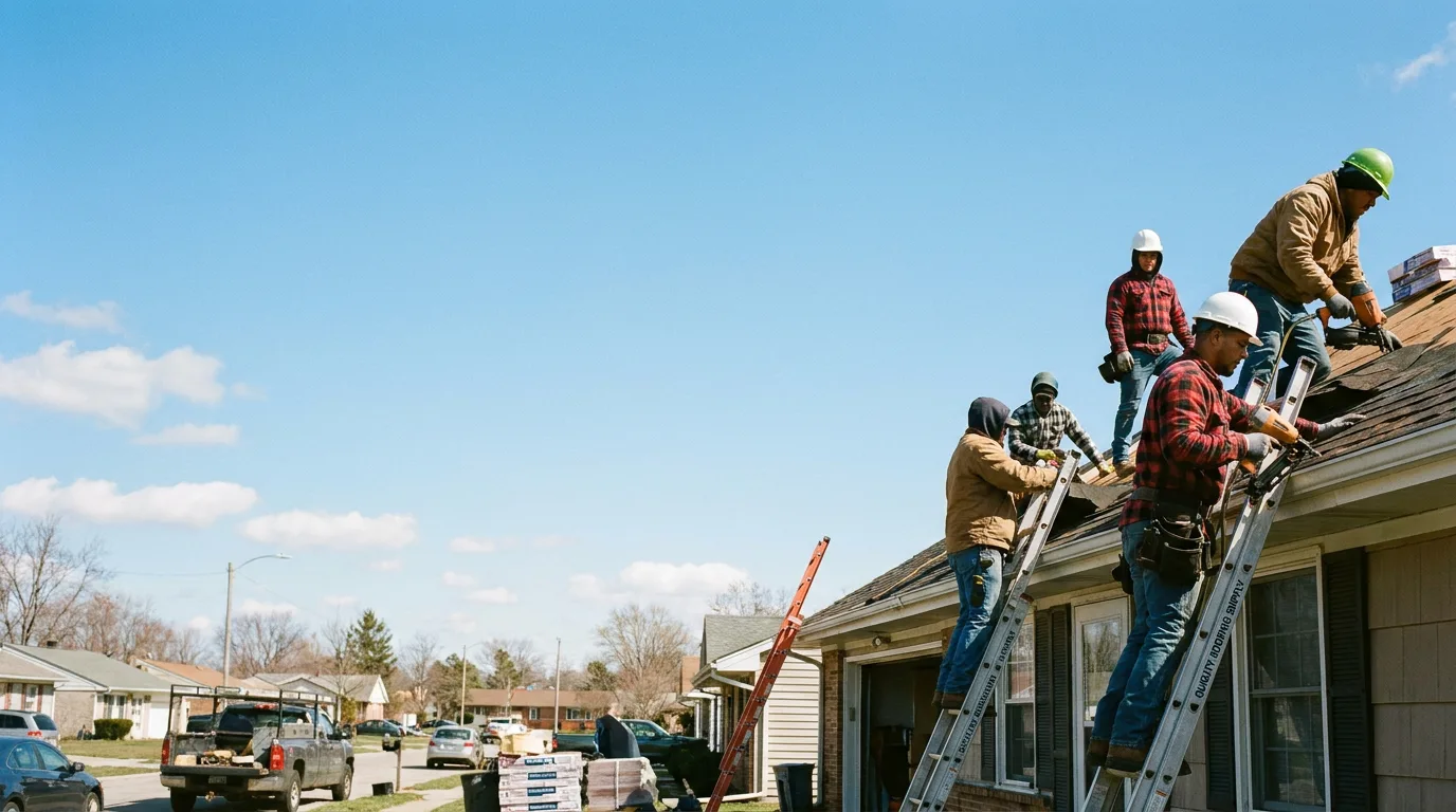 Roofing in Roodhouse, IL near me